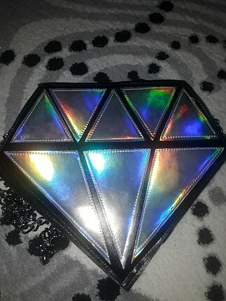 Diamond hologram çanta