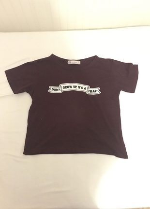 xs Beden Bordo tişört