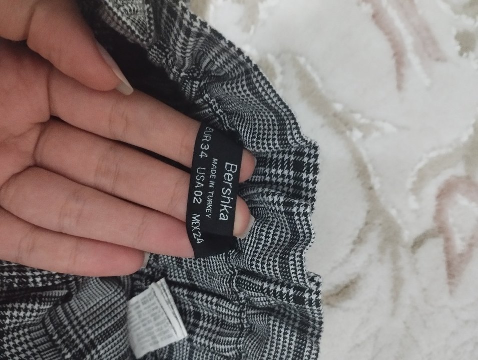 Gri Kemerli Salaş Kadın Kumaş Pantolon - Görsel 4