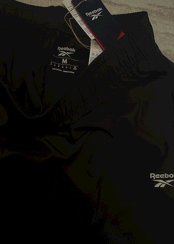 Erkek Siyah Regular Fit Fermuarlı Eşofman Altı REEBOK - Görsel 2