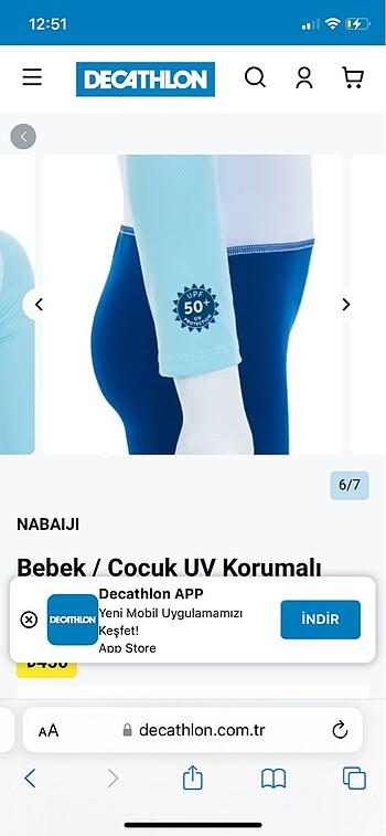 9 Ay Beden Decatlon erkek bebek mayo