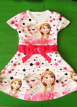 Elsa elbise 2-7yaş