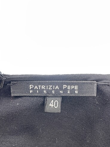 40 Beden siyah Renk Patrizia Pepe Kısa Elbise %70 İndirimli.