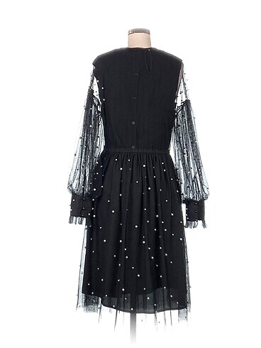 l Beden Vintage Love Kısa Elbise %70 İndirimli.