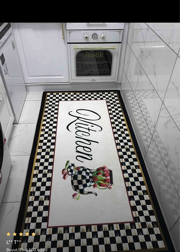 Mutfak halısı - Görsel 2
