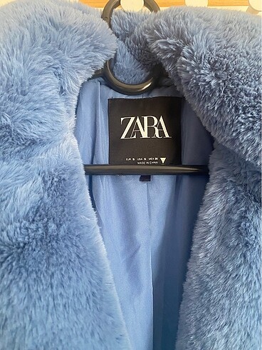 Zara Zara mavi kürk