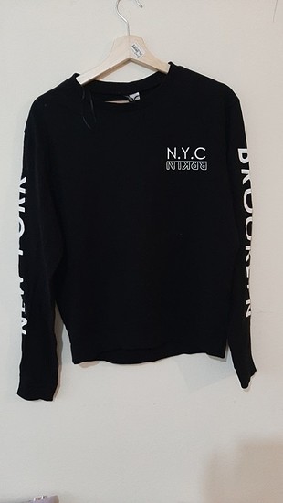 Yazılı Sweatshirt 