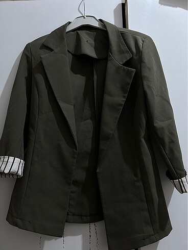 s Beden haki Renk Blazer ceket