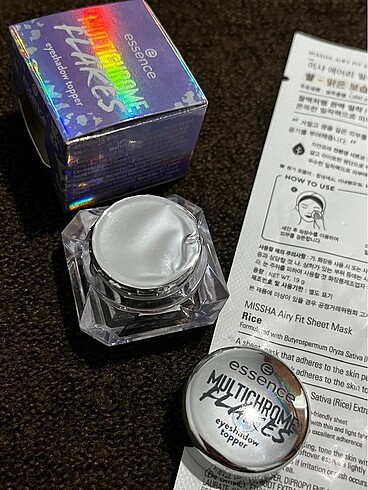 Beden missha rice maske ve essence far