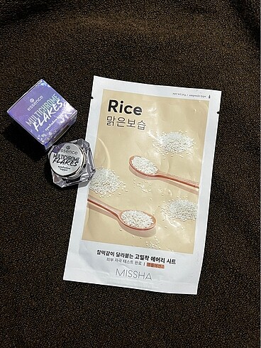 missha rice maske ve essence far