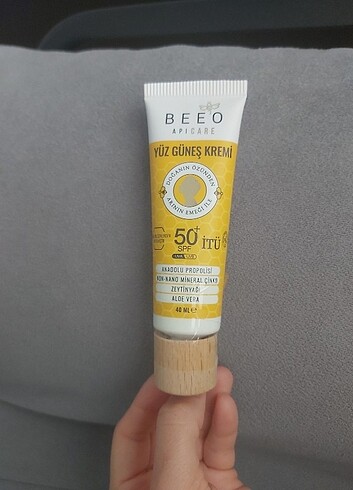 Beeo yüz güneş kremi 50 spf