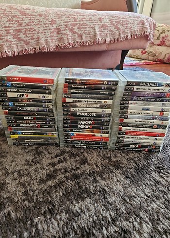 45 ADET TOPLU PS3 OYUN