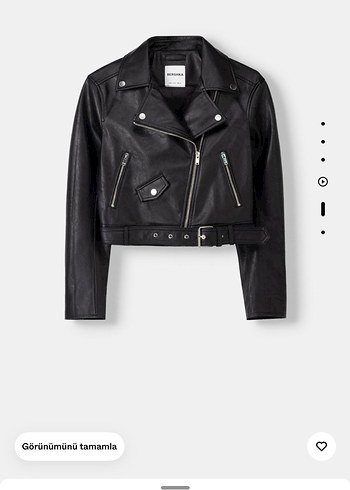 Bershka Bershka deri ceket