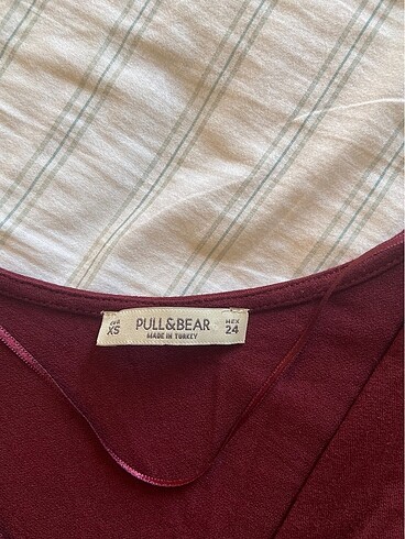 Pull and Bear pull and bear bordo crop
