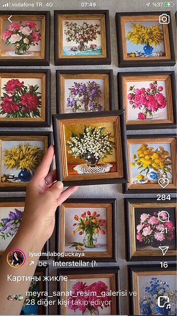20x20 yağlıboya tablo
