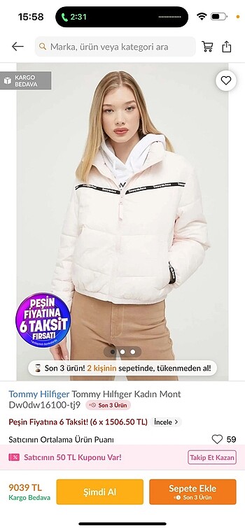 m Beden TOMMY MONT