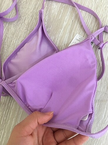 Defacto Lila bikini üstü