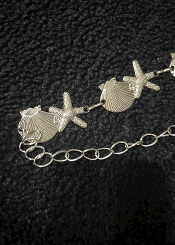 Yıldız ve Deniz Kabuğu Detaylı Zincir Vücut Kemeri - Görsel 4