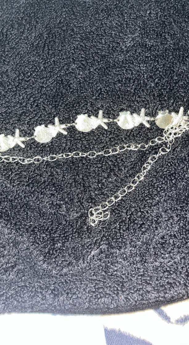 Yıldız ve Deniz Kabuğu Detaylı Zincir Vücut Kemeri - Görsel 2