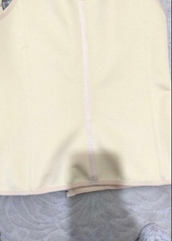 Bej Renkli Dikişsiz  Korse - Görsel 4