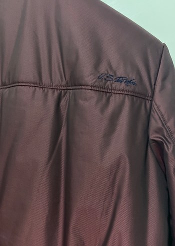 Bordo Erkek Spor Fermuarlı Ceket - Görsel 8