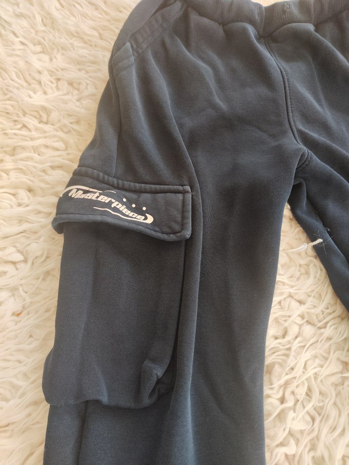 lacivert çocik Rahat Eşofman Altı - Görsel 4