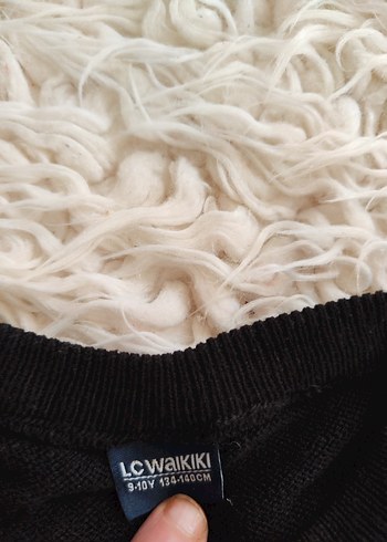 cocuk Çok Renkli Örgü Yün Kazak - Görsel 3