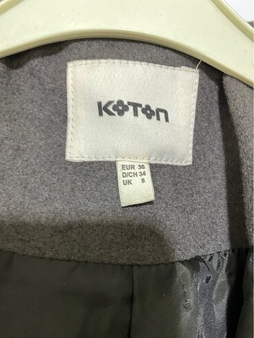 s Beden Koton kaşe kaban