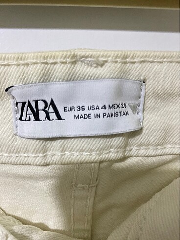 s Beden ten rengi Renk Zara pantolon