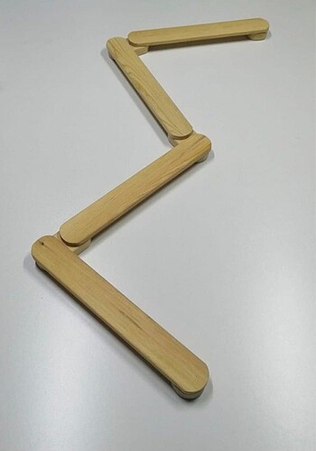 Fisher Price 4 lü ahşap denge yolu