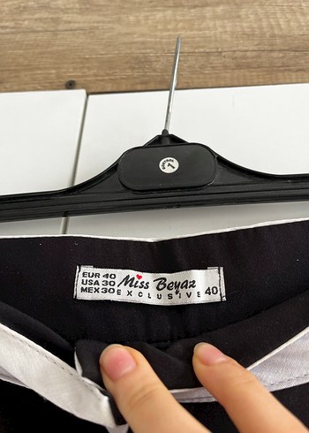 m Beden siyah Renk Siyah Kadın Midi Kumaş Pantolon