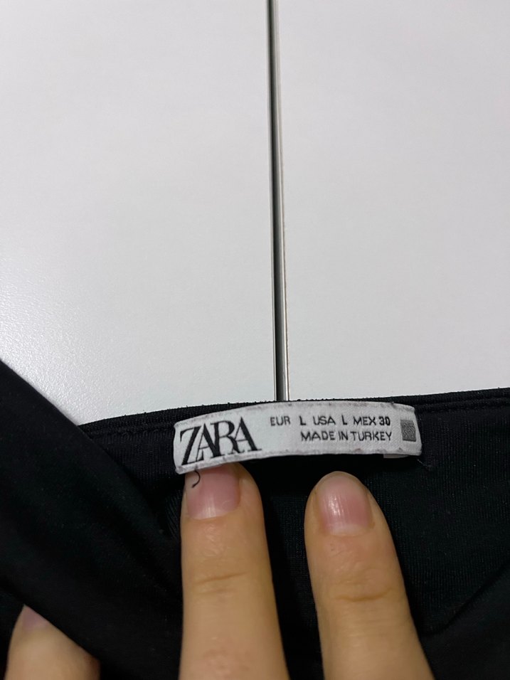 Zara Siyah, Drapeli, Straplez Kadın Tulum - Görsel 3