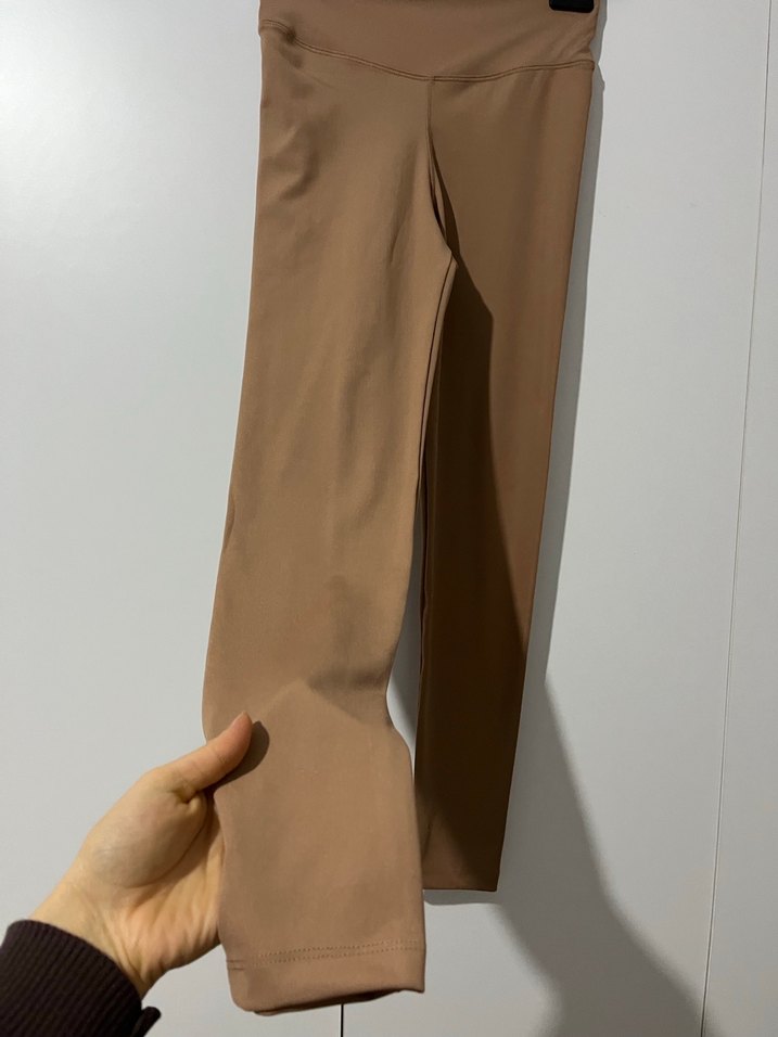 Kadın Bej Midi Tayt - Görsel 2