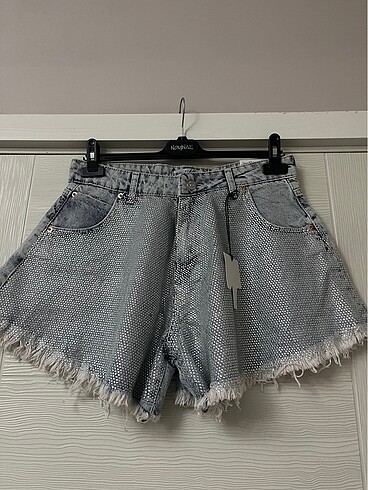 Mini kot pantolon