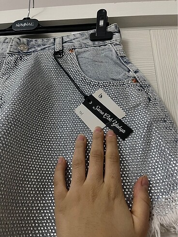 Diğer Mini kot pantolon