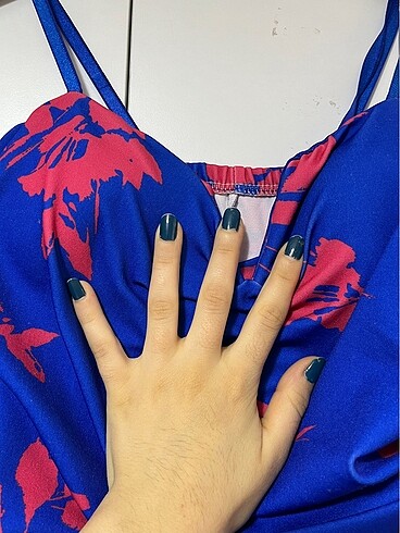 Detaylı elbise - Görsel 5