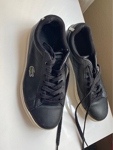 Lacoste orijinal siyah ayakkabı