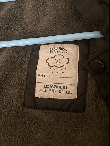 24-36 Ay Beden siyah Renk Lc Waikiki çocuk mont 24 36 ay
