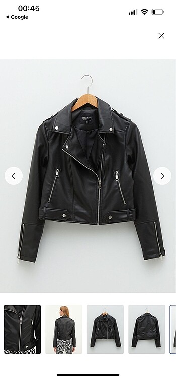LC Waikiki Lcw biker yaka deri cekey