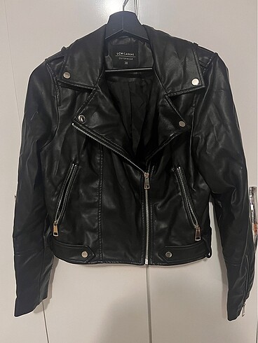 m Beden Lcw biker yaka deri cekey