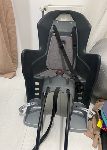 Gri Bebek bisiklet koltuğu 25 kg kadar