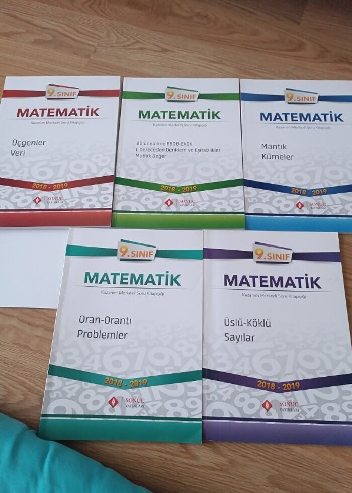 Sonuç Yayınları 9.sinif Matematik  - Görsel 2