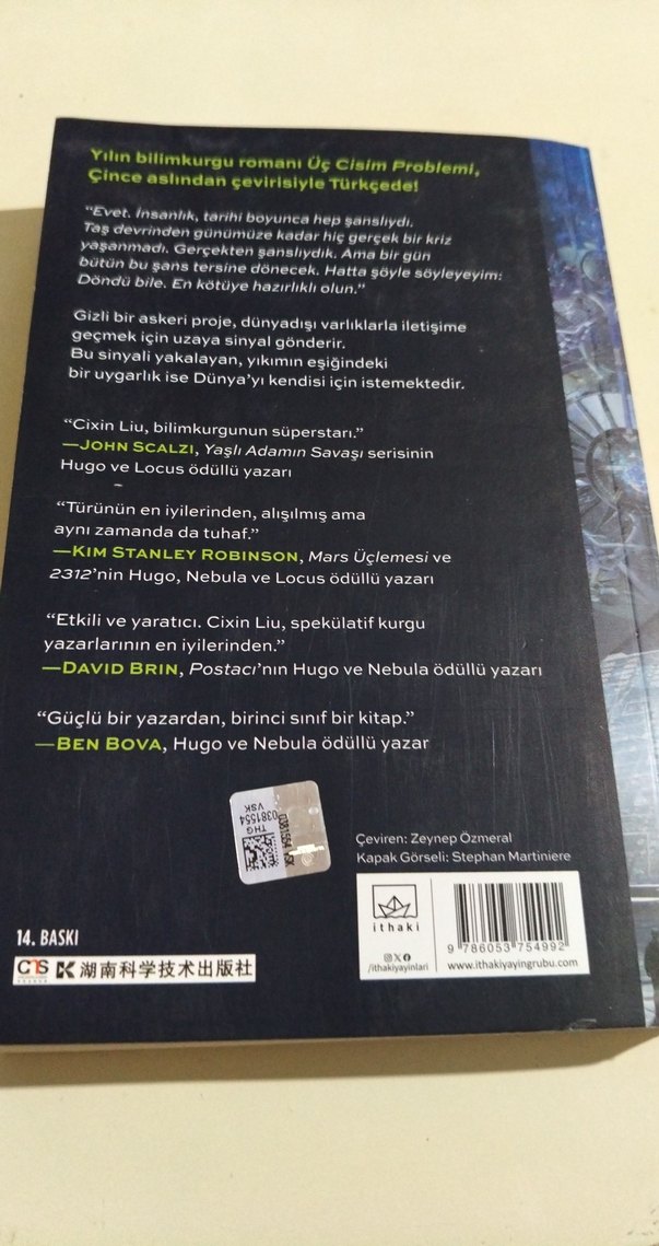 Üç Cisim Problemi - Cixin Liu - Görsel 2