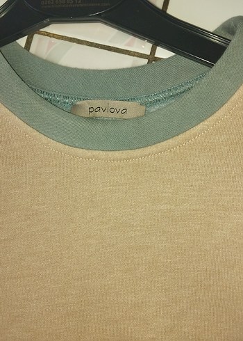 Bej Uzun Kollu Salaş Triko Elbise - Görsel 6