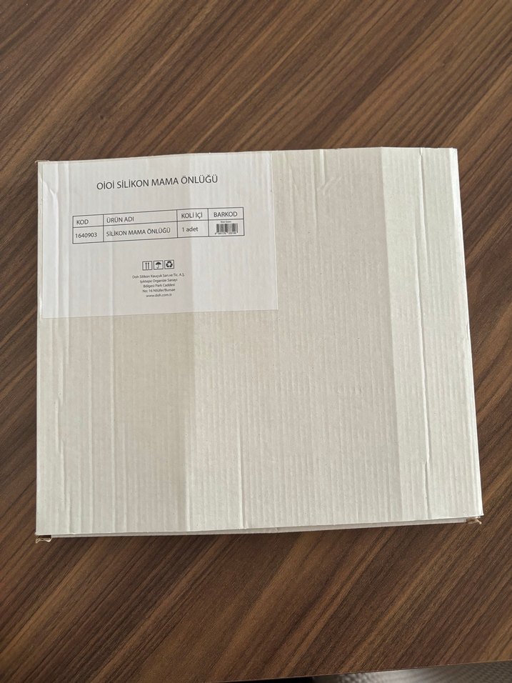 Gri Silikon Oioi Bebek Önlüğü - Görsel 3