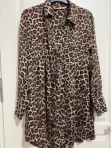 Zara Leopar Gömlek