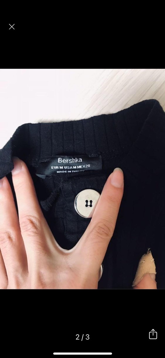 Bershka düğmeli şık bluz - Görsel 2