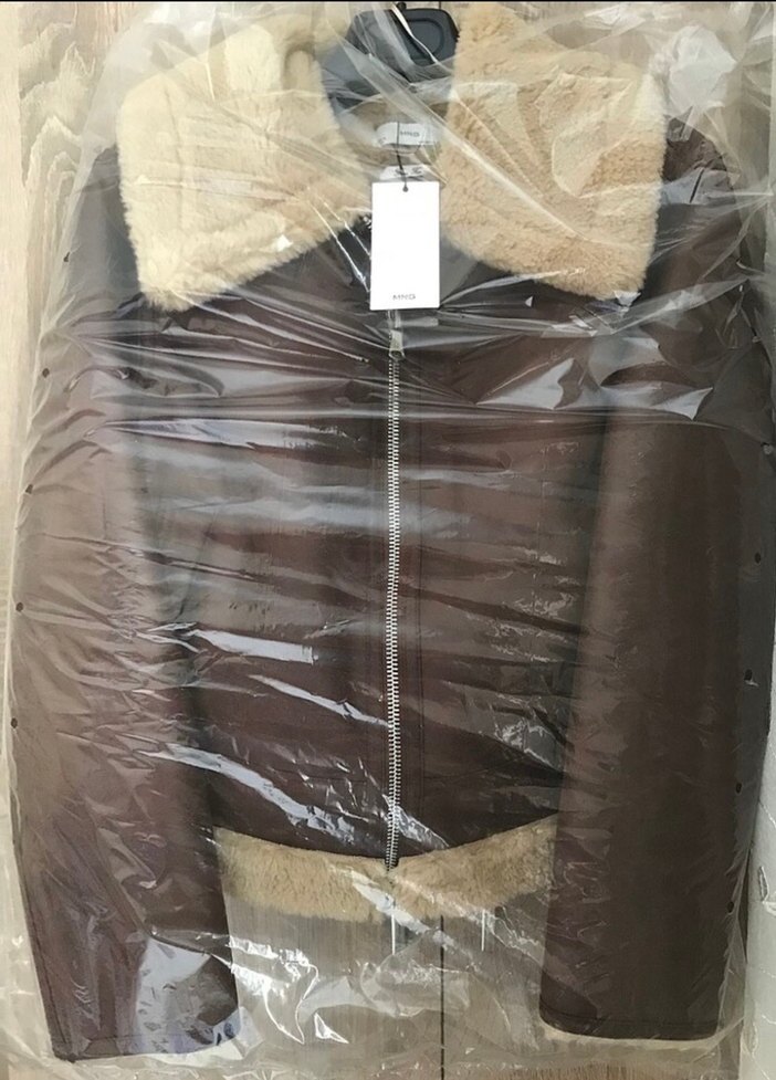 Mango biker ceket mont - Görsel 2