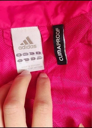 Adidas eşofman Pembe Fermuarlı Kadın Spor Ceket - Görsel 2