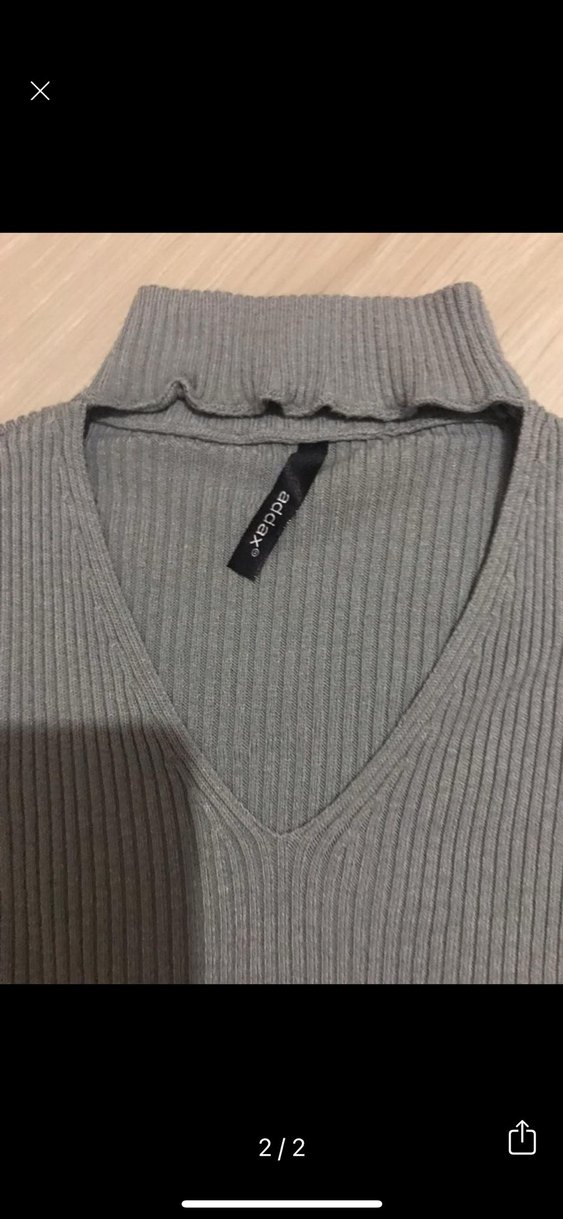 Addax chokerlı bluz - Görsel 2